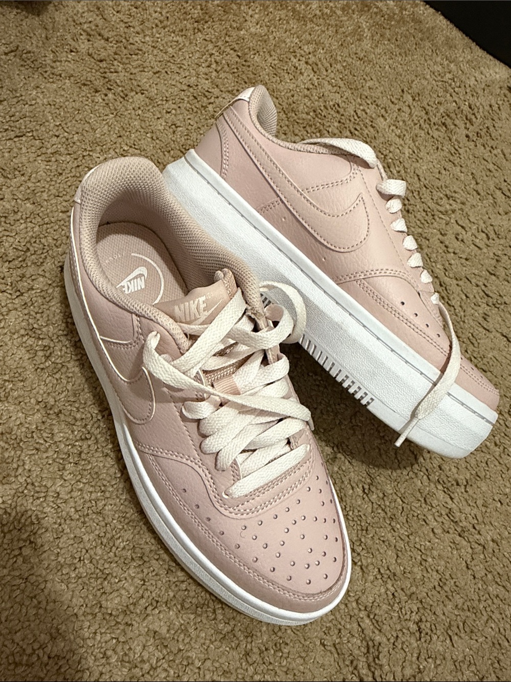 Nike Women's Light Pink Low-Top Sneakers